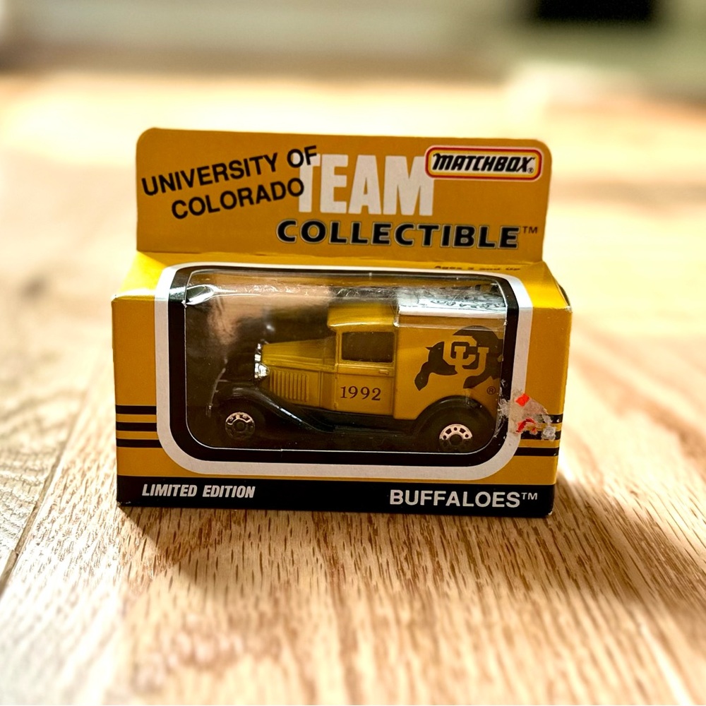 Limited Edition 1/64 Matchbox University of Colorado Collectible Car